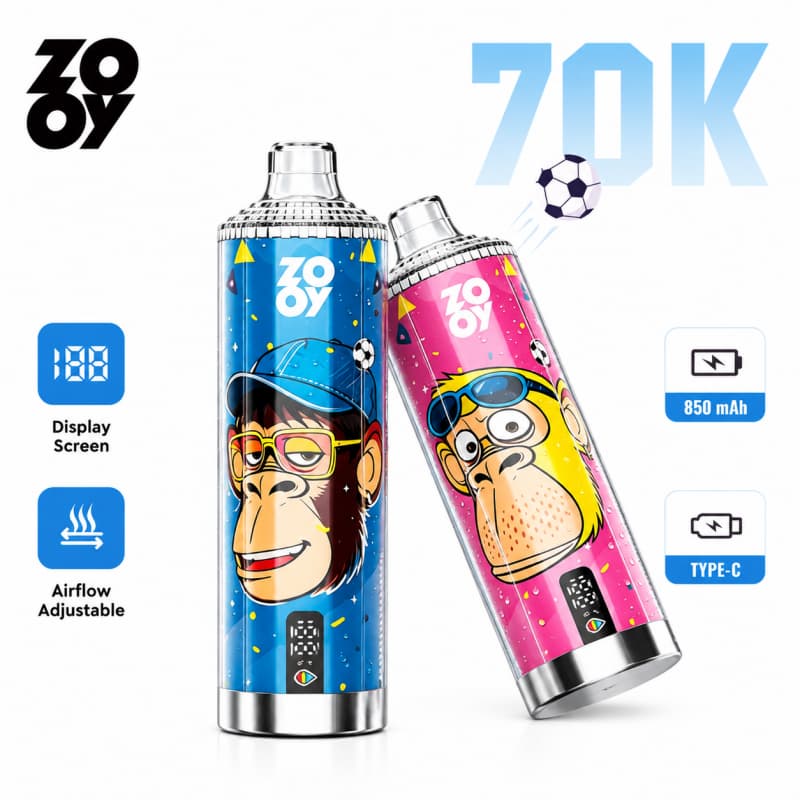 ZOOY Crystal 70k Puffs